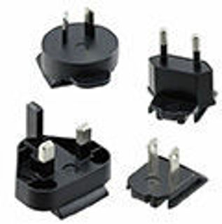 Picture of International Power Plug Clips for BASE-PWR or PWR-FAIL (US/EU/UK/AU)